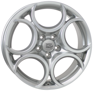 Informacin de ALFA W257, SILVER, 5X110, 18 x 7.5"